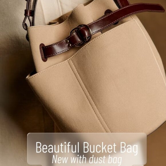 Sezane Handbags - Sézane X Holiday Adéle Bag, Toffee and Chocolate